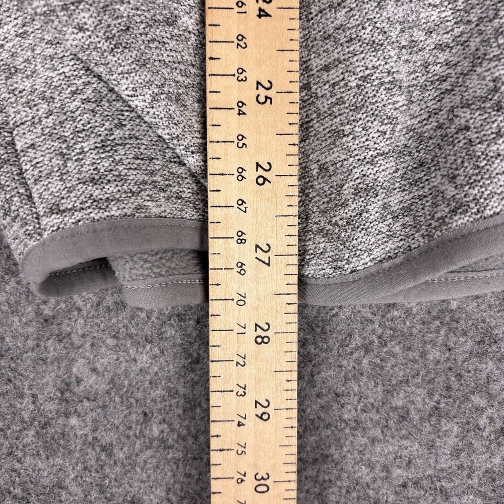 Eddie Bauer Pullover Mens Small Gray 1/4 Button Sweater Fleece Casual Outdoors - Picture 8 of 12